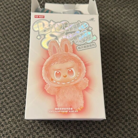 NWT. Big energy Happiness peach/orange popmart labubu - Picture 2 of 6
